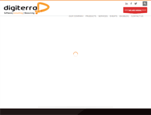 Tablet Screenshot of digiterragroup.com
